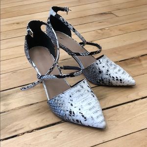 ASOS Snakeskin Pointed Heels